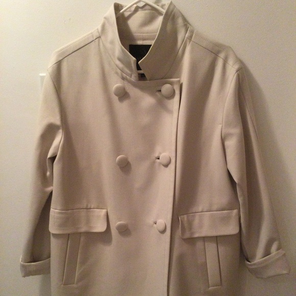 Talbots coat, medium, beige - Picture 1 of 4